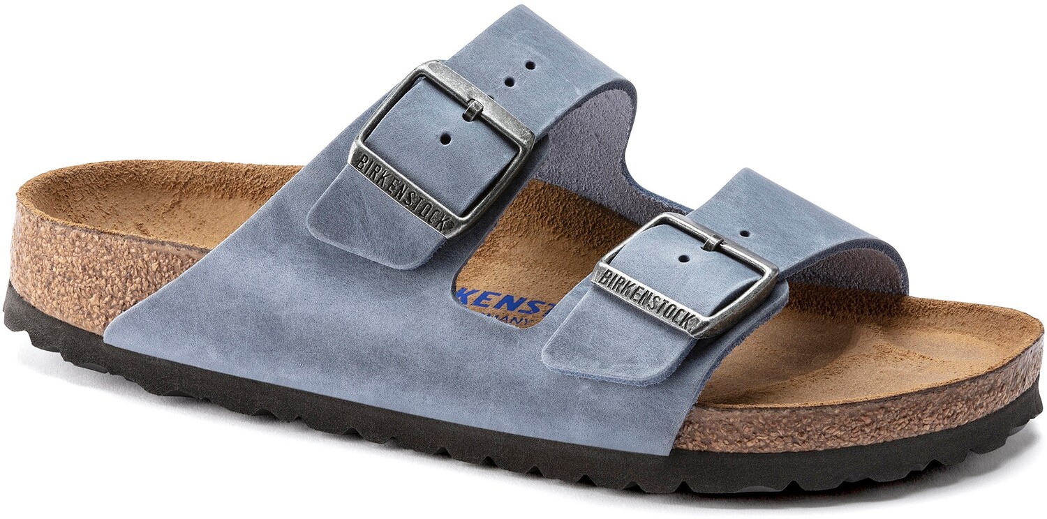 

Сандалии Arizona с мягкой стелькой — мужские Birkenstock, синий