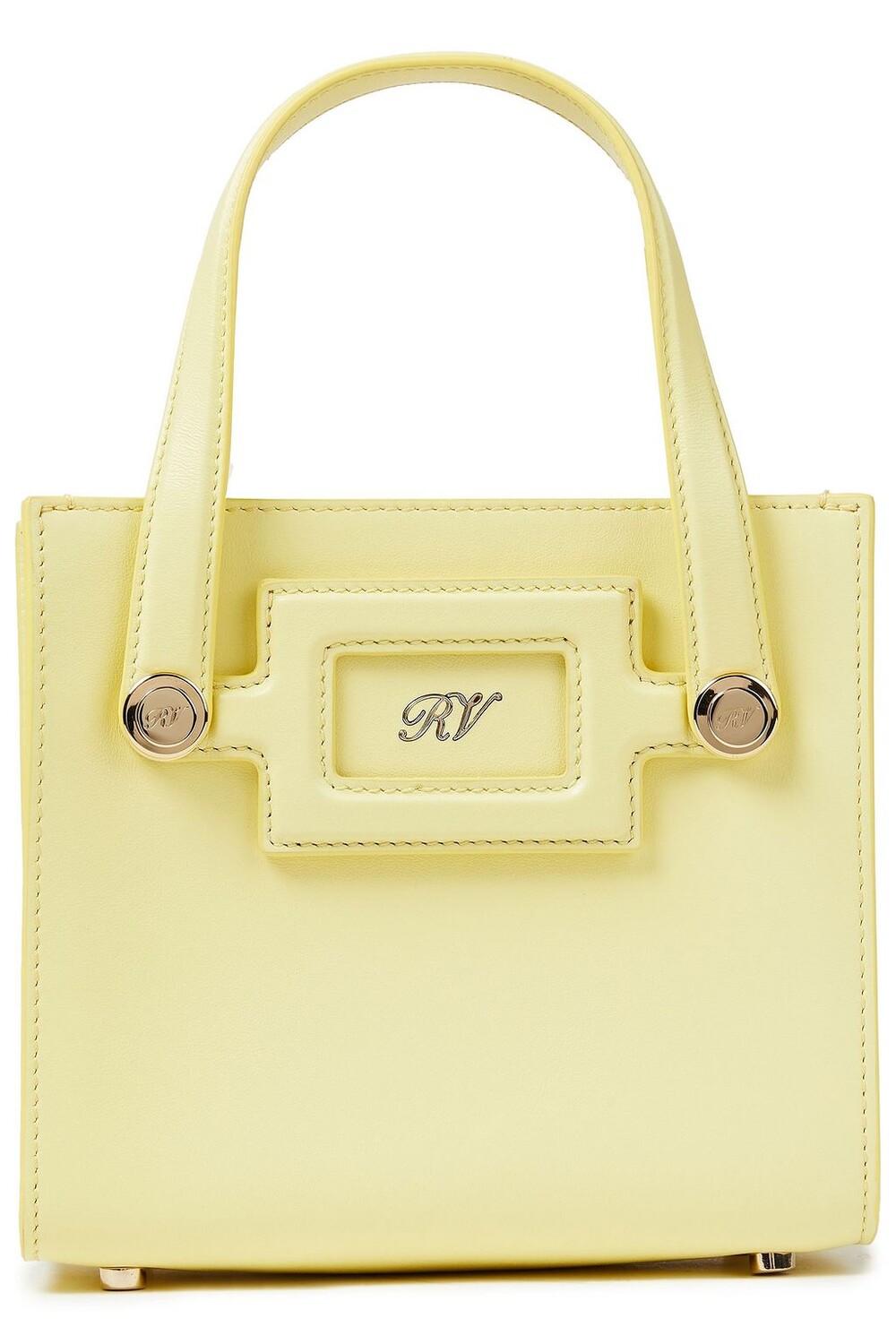

Мини-кожаная сумка-тоут Viv Sellier ROGER VIVIER, желтый