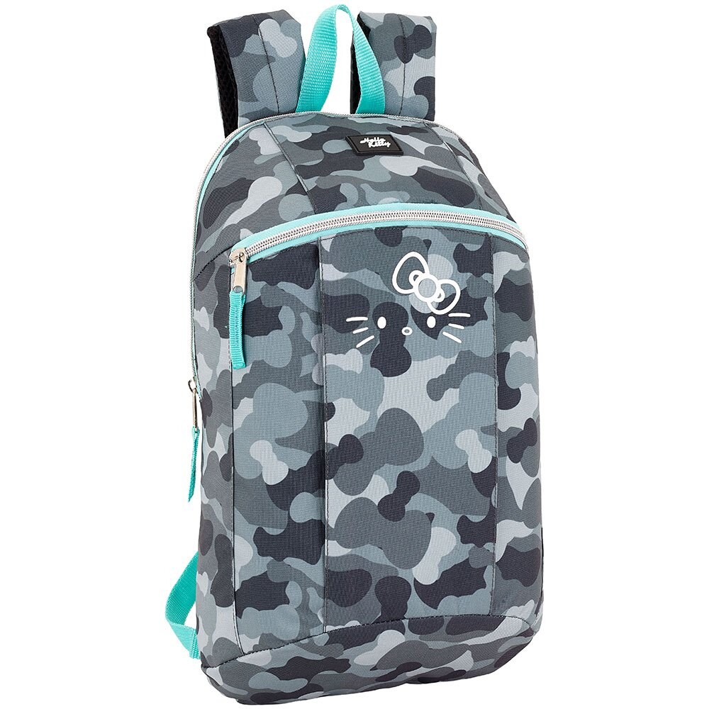 

Рюкзак Safta Hello Kitty Camo Mini 8.6L, серый