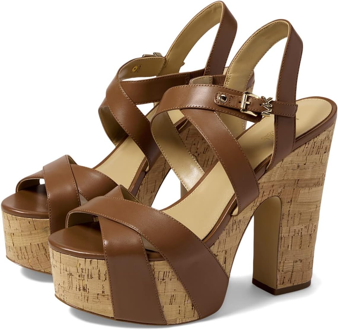 

Босоножки Suki Platform Sandal MICHAEL Michael Kors, цвет Luggage