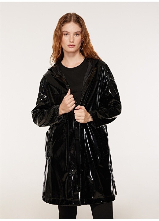 

Стандартные черные женские брюки с нормальной талией Black On Black, Черный, Стандартные черные женские брюки с нормальной талией Black On Black