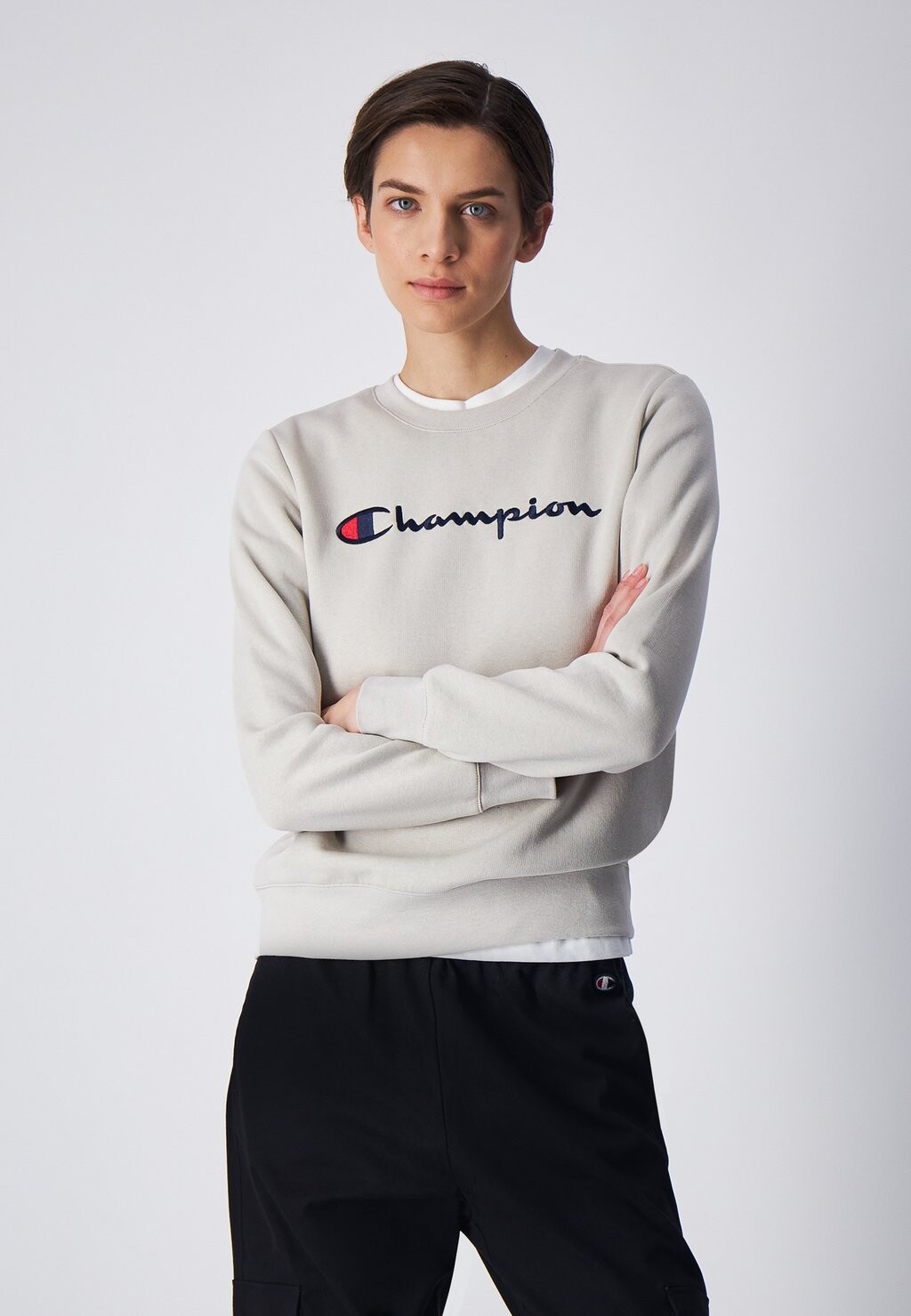 

Толстовка с капюшоном Champion, бежевый