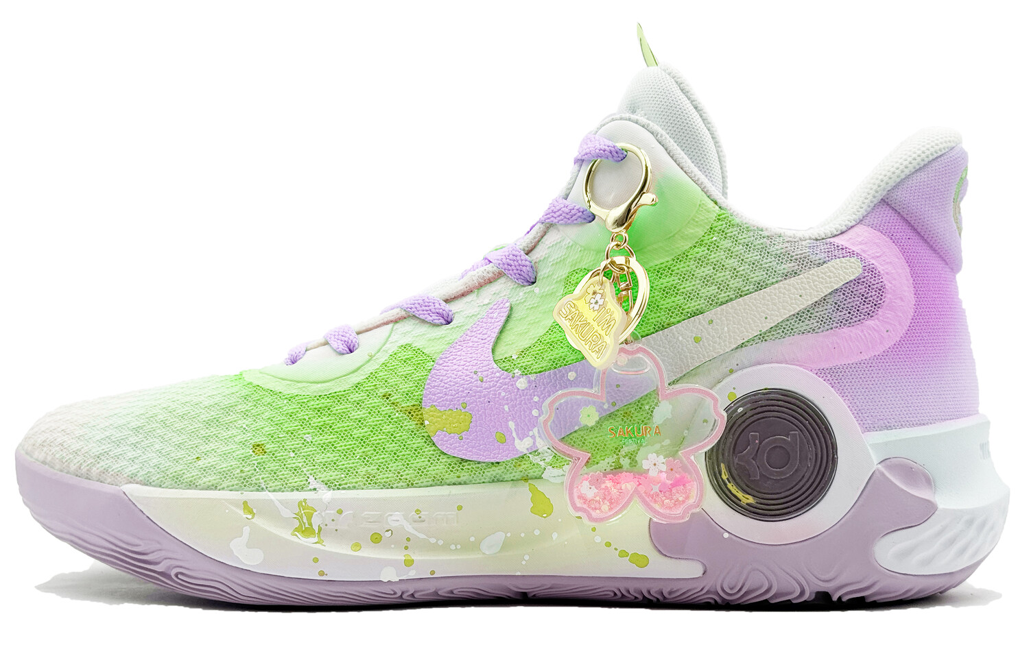 

Кроссовки Nike KD Trey 5 IX Vintage Basketball Shoes Unisex Low-top Green, зеленый