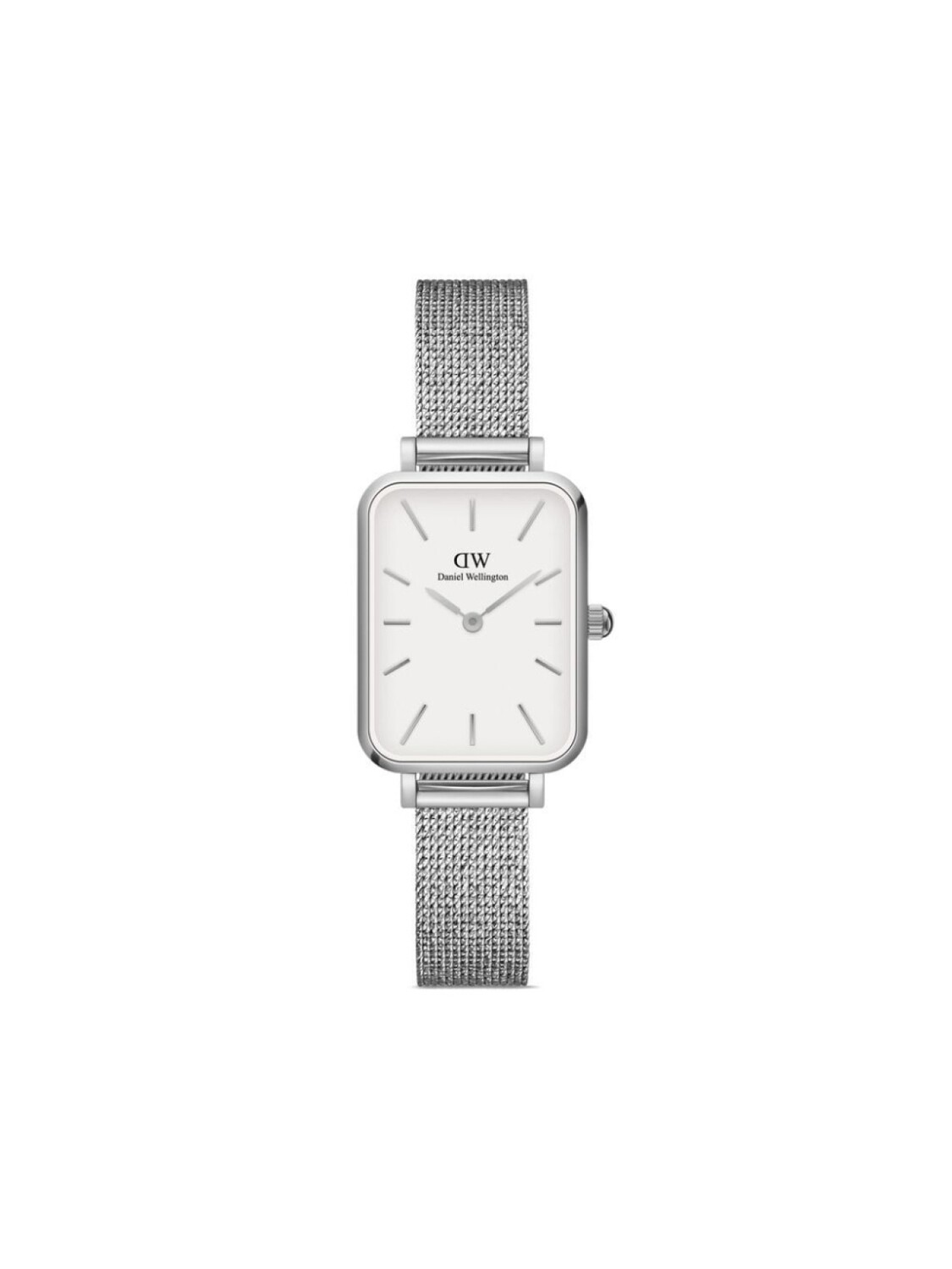 

Наручные часы Quadro Pressed 20 мм Daniel Wellington, серебристый