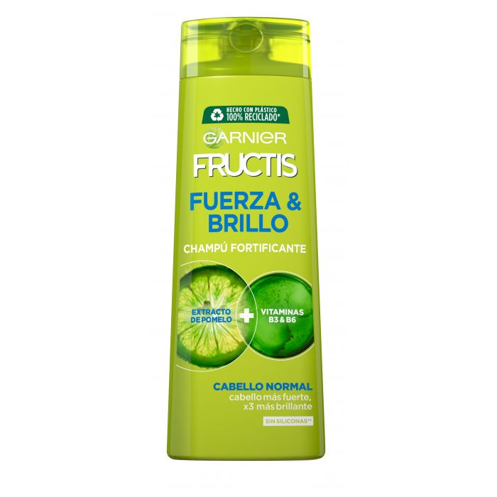 Шампунь Fructis Fuerza Y Brillo Champú Fortificante Garnier, 360 ml шампунь для волос 250 мл garnier fructis pure fresh