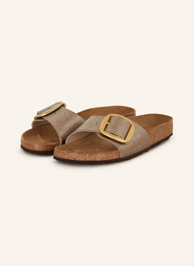 

Мюли madrid big пряжкой Birkenstock, коричневый