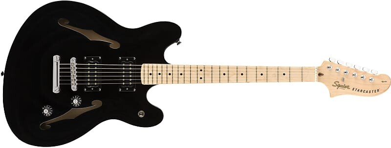 

Электрогитара Fender Squier Affinity Series Starcaster, Maple Fingerboard, Black