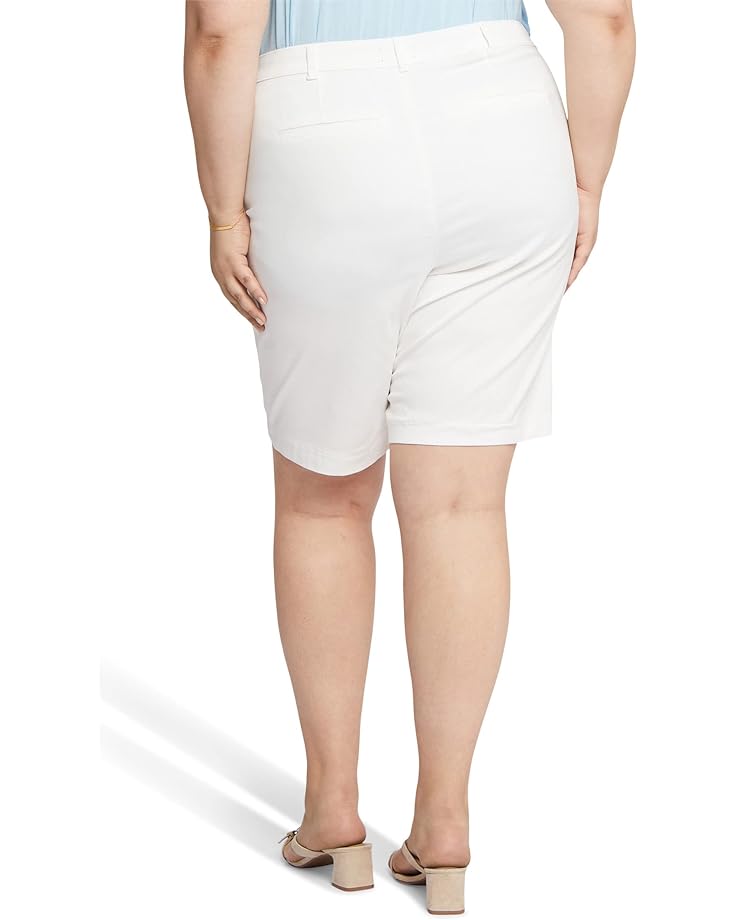 Шорты Nydj Plus Size Bermuda Shorts, цвет Optic White шорты nydj plus size plus size modern bermuda shorts