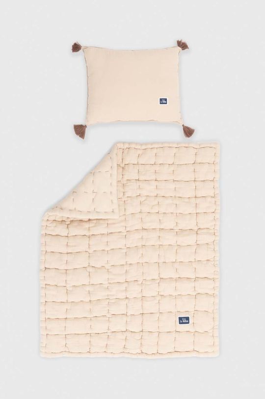 детское постельное белье важные совы комплект La Millou Детское постельное белье SAND M, бежевый