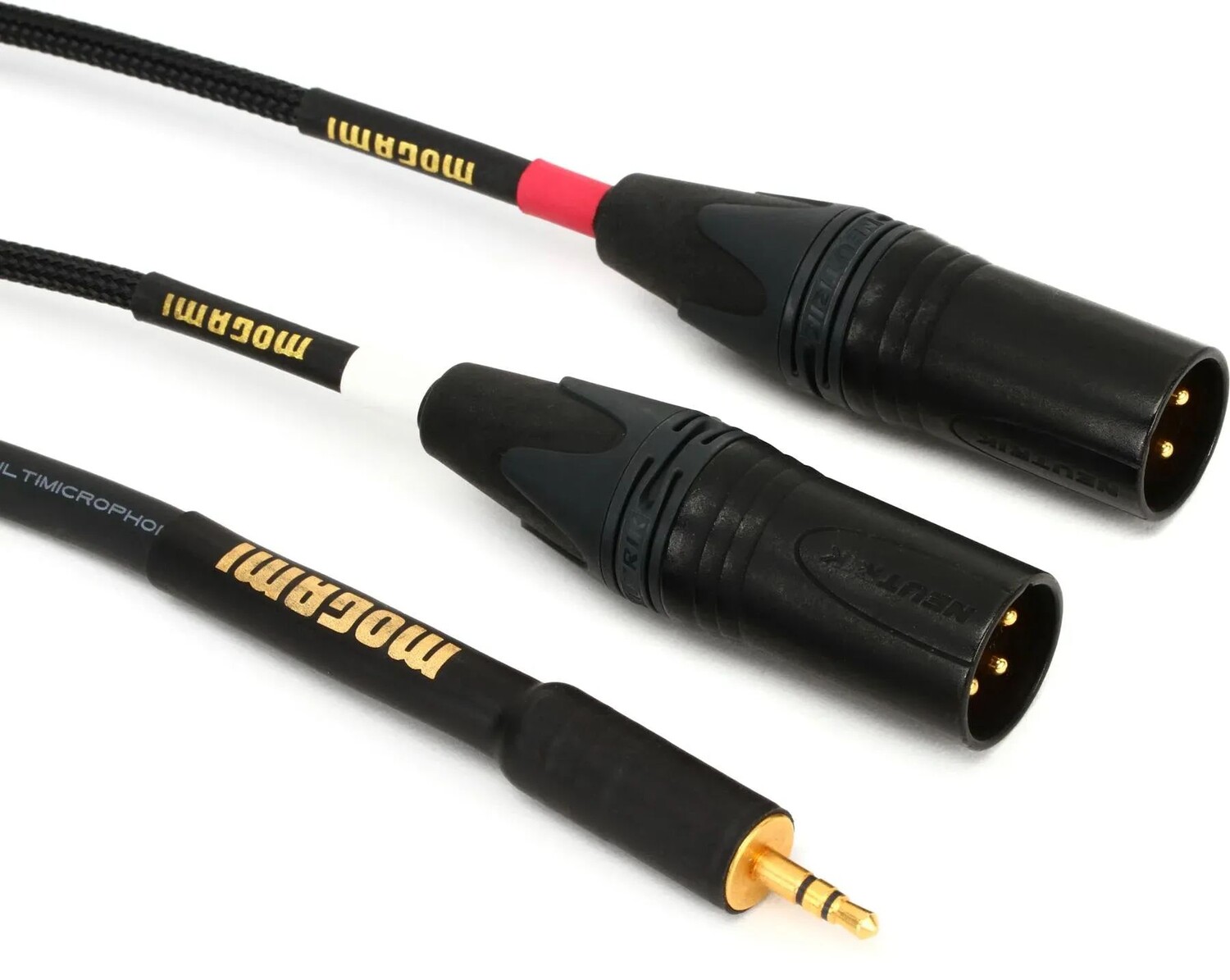 

Mogami Gold, штекер TRS 3,5 мм на двойной штекер XLR левый/правый — 6 футов