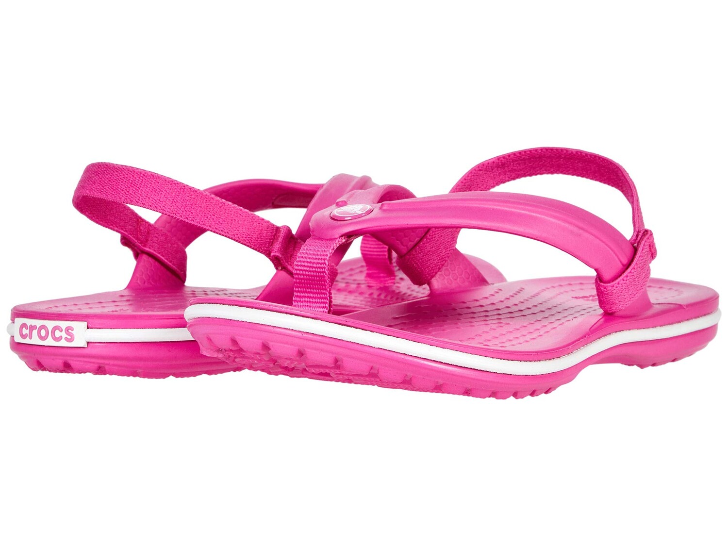 

Шлепанцы Crocs Kids, Crocband Strap Flip