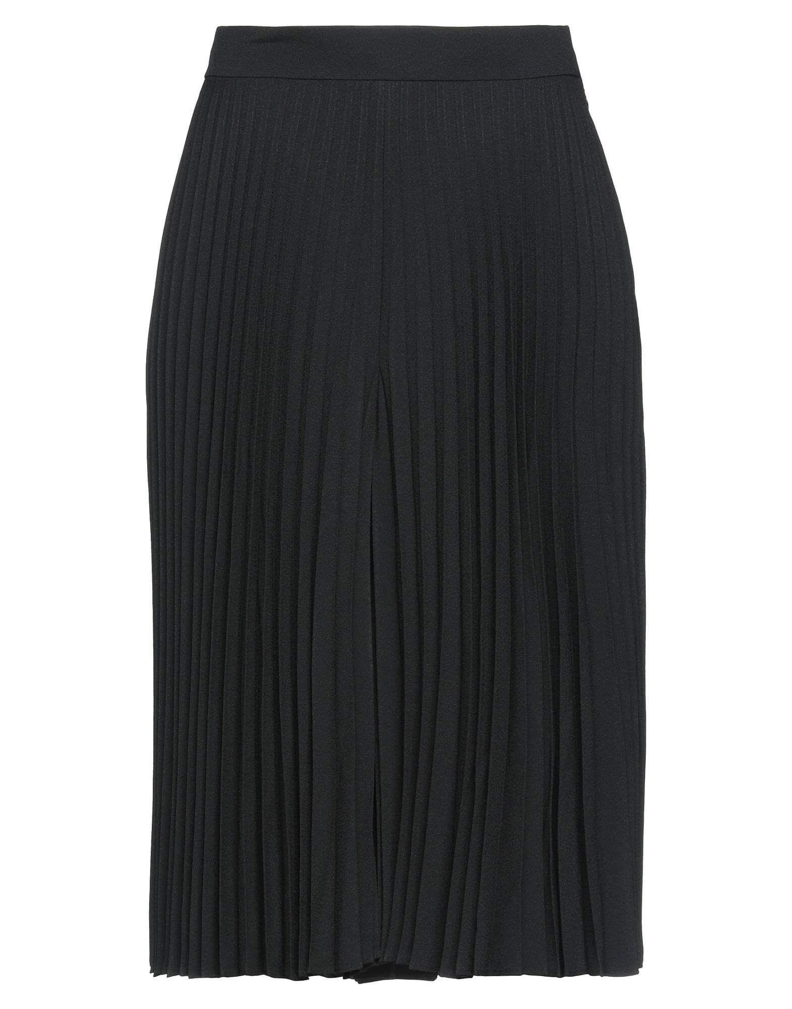 Плиссированная юбка-шорты CELINE, черный цена и фото