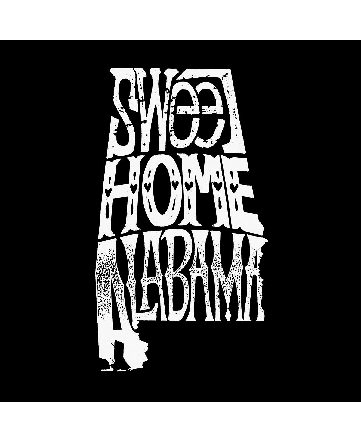 Мужская футболка реглан sweet home alabama с надписью word art LA Pop Art,  серый – заказать с доставкой из-за рубежа через онлайн-сервис  «CDEK.Shopping»