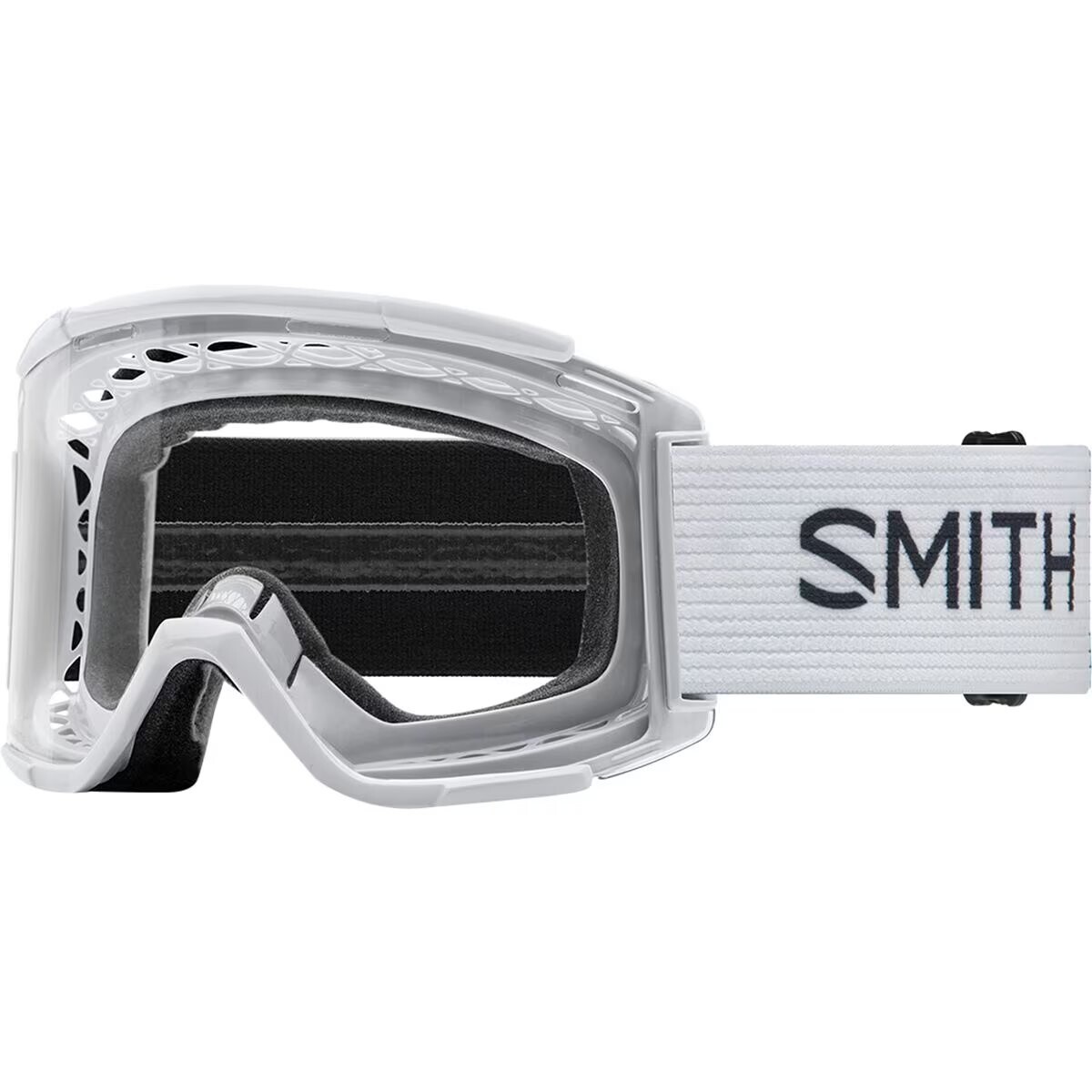 Очки Squad XL MTB ChromaPop Smith, цвет White/Clear Anti-Fog футболка женская mf львица очки xl