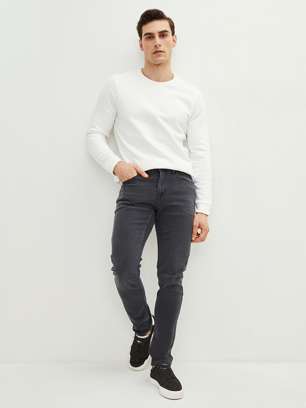 

Мужские джинсовые брюки 750 Slim Fit LCW Vision