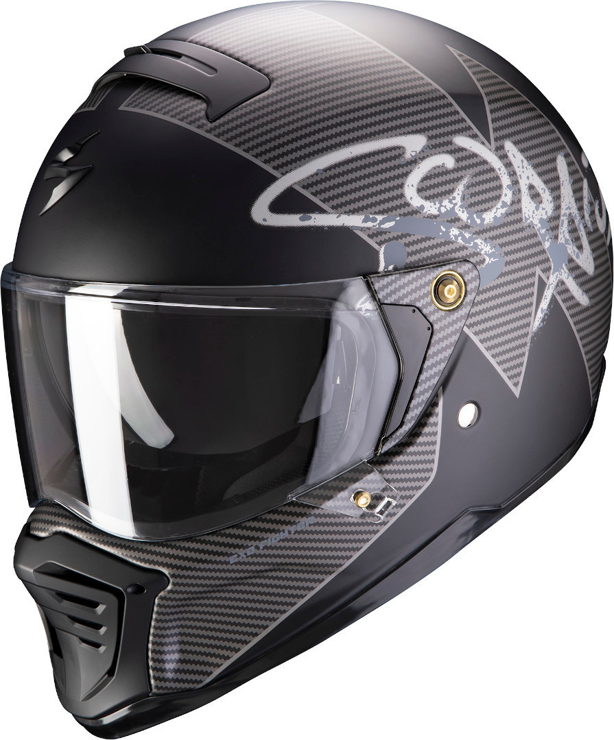 Шлем Scorpion EXO-HX1 Taktic с логотипом, черный