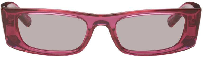 

Розовые солнцезащитные очки SL 553 Saint Laurent