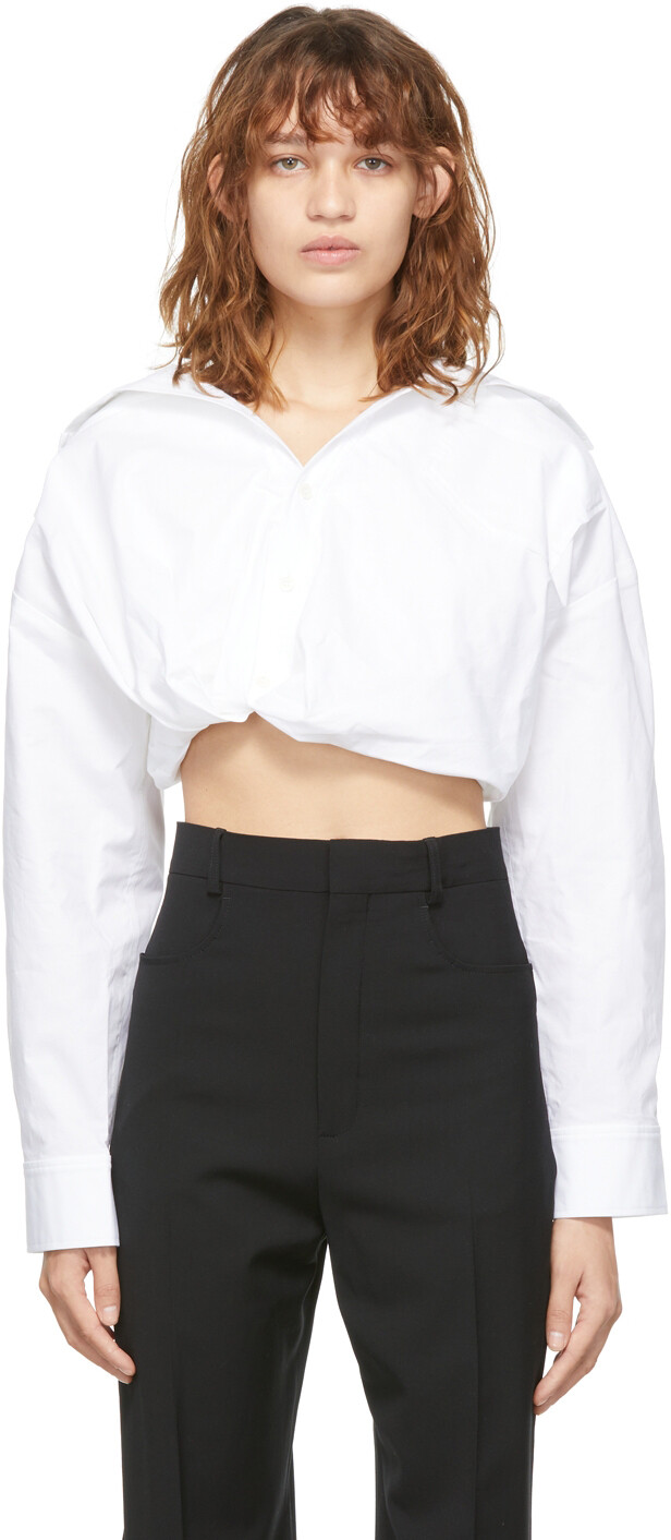 

Белая рубашка 'La Chemise Mejean' Jacquemus
