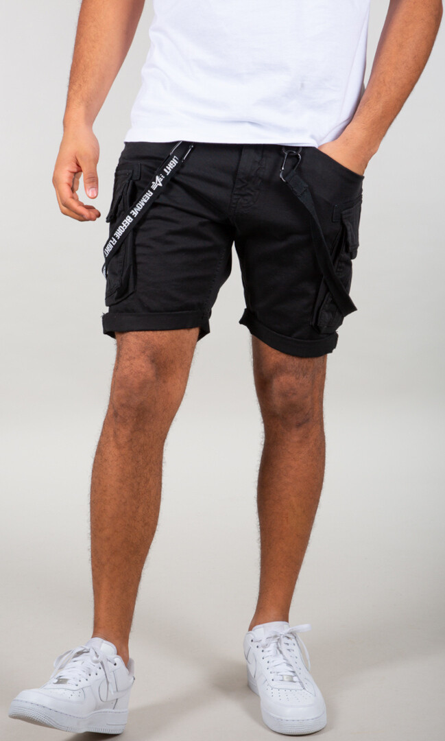 

Шорты Alpha Industries Utility, черные