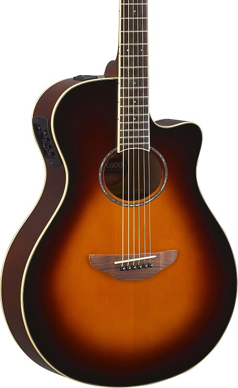 

Yamaha APX600 Thinline Cutaway Old Violin Sunburst