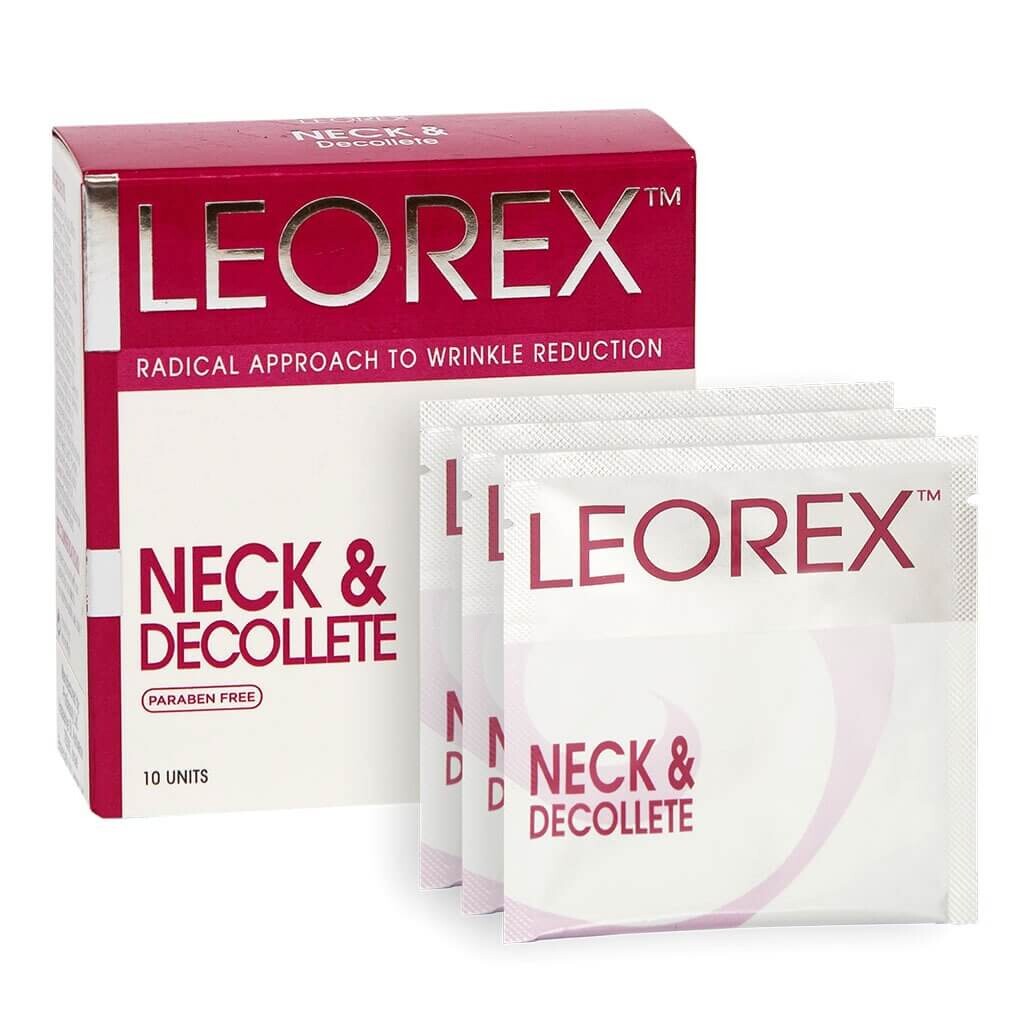 

Бустер (маска) для шеи и зоны декольте Leorex Neck & Decollete, 10 сашетов