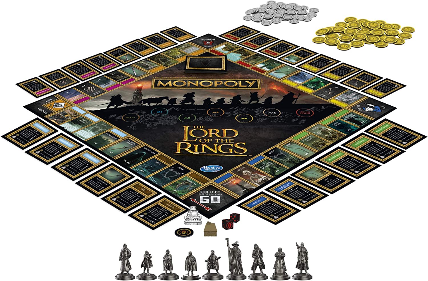 Настольная игра Hasbro Gaming Monopoly: The Lord of The Rings – купить по  выгодным ценам с доставкой из-за рубежа через сервис «CDEK.Shopping»