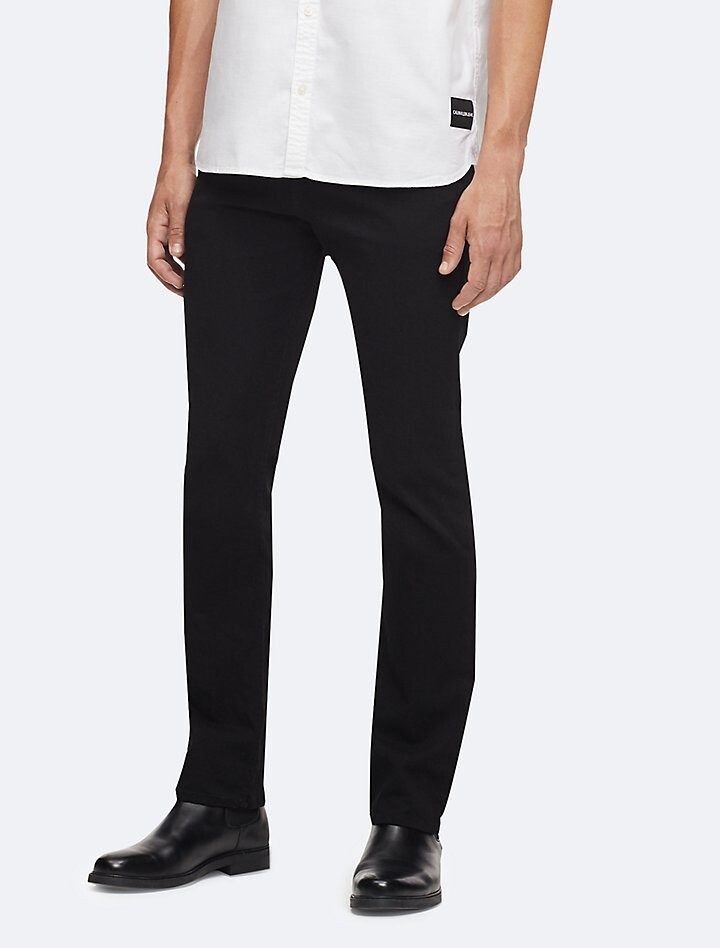 

Черные джинсы прямого кроя Forever Calvin Klein, черный