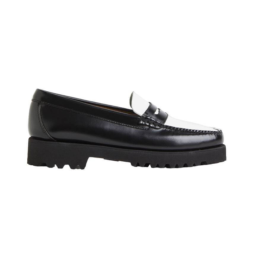 

Лоферы H&M x G.H. Bass Weejuns 90s Penny, черный/белый