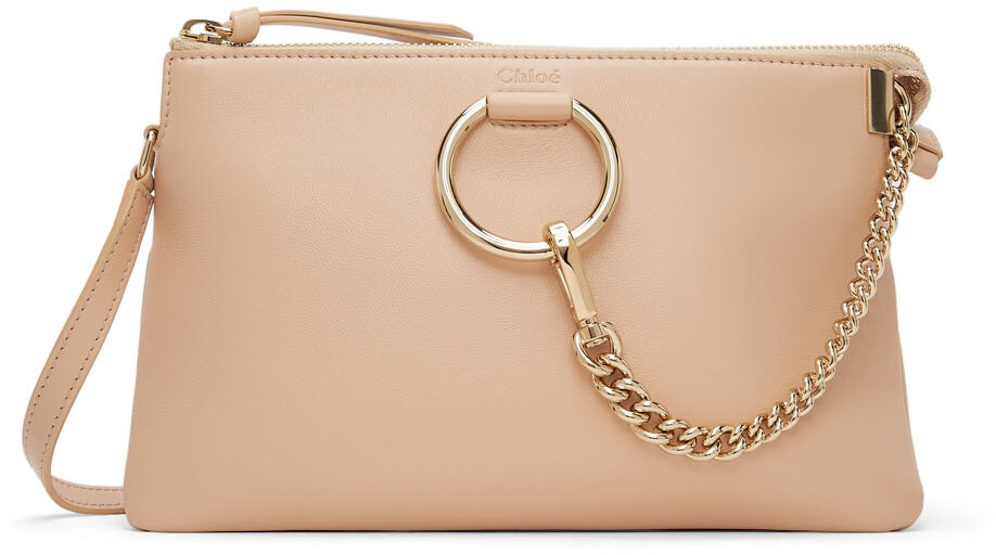 

Маленькая розовая сумка на молнии Faye Chloé