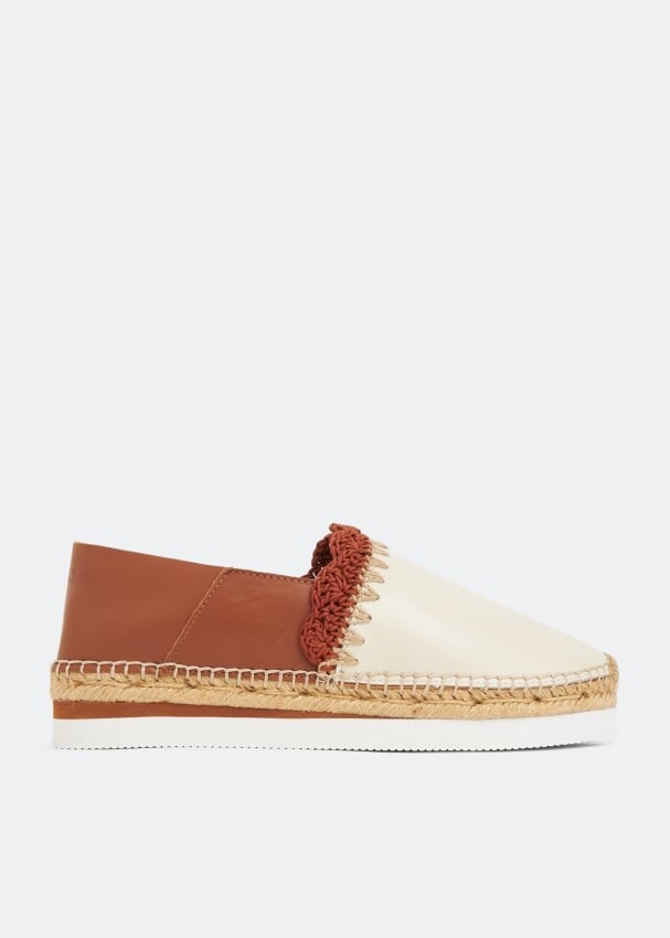 

Эспадрильи SEE BY CHLOÉ Glyn espadrilles, коричневый