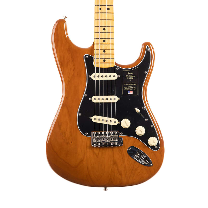 

Fender American Vintage II 1973 Stratocaster Maple - мокко Fender American II Stratocaster - Mocha