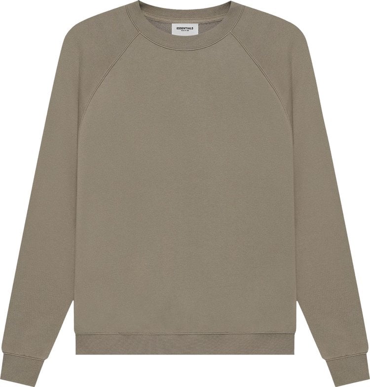 Толстовка Fear of God Essentials Pull-Over Crewneck 'Taupe', загар - фото