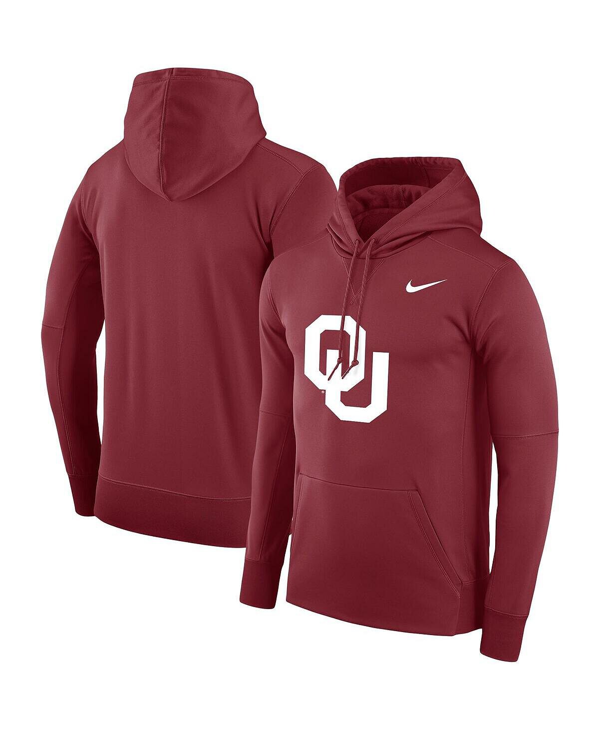 

Мужская толстовка с капюшоном crimson oklahoma sooners big and tall legend primary logo performance Nike