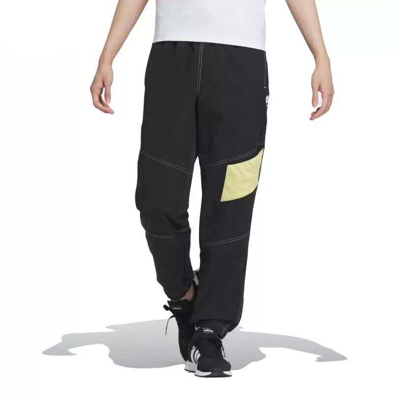 

Спортивные брюки Adidas NEO Jinlang, черный/салатовый