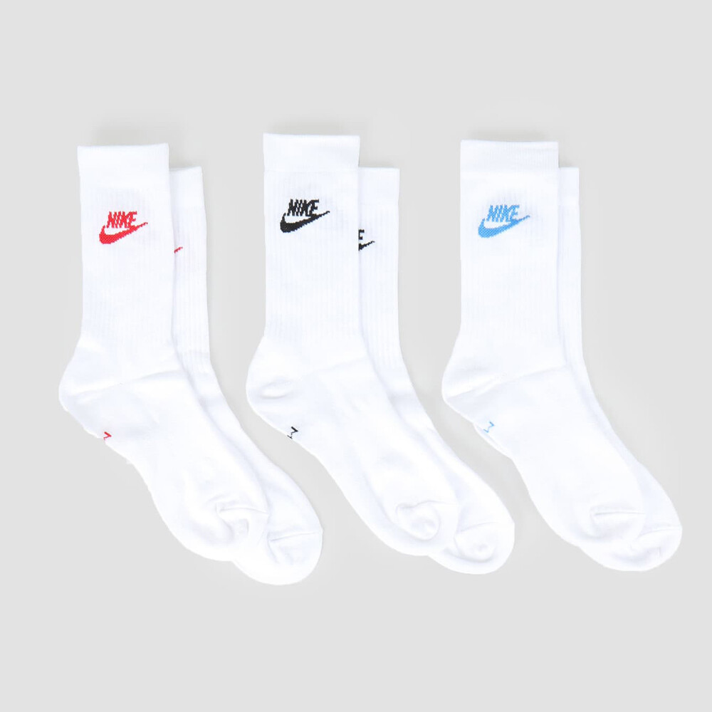 

Носки Nike U NSW Everyday Essential Crew, 3 пары, мультиколор