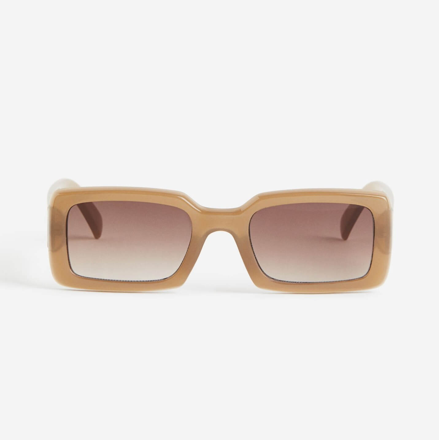 Солнцезащитные очки H&M Rectangular, бежевый