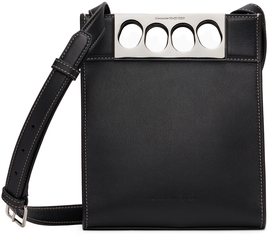 

Черная сумка The Grip Bag Alexander McQueen