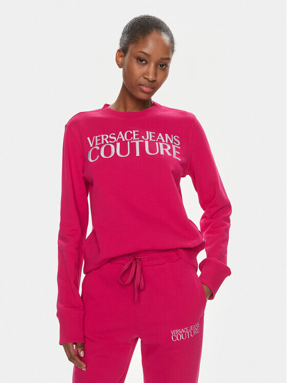 

Толстовка обычного кроя Versace Jeans Couture, розовый
