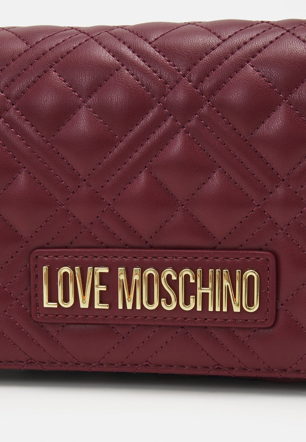 

Большая сумка SMART DAILY BAG QUILTED Love Moschino, Бордо