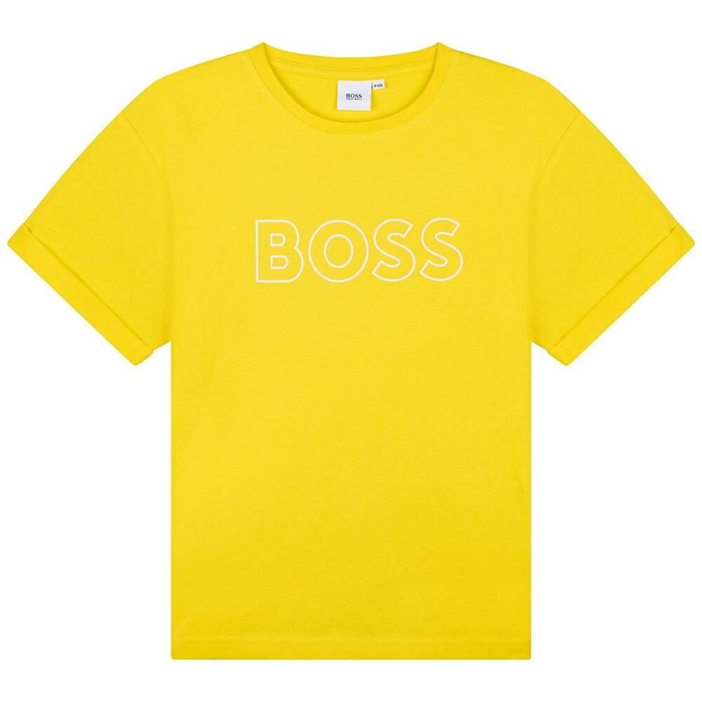 

Футболка с коротким рукавом BOSS J25N82, желтый