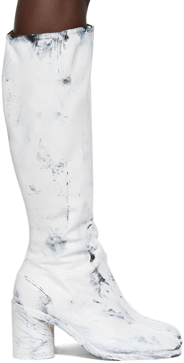 Maison margiela cheap tabi white