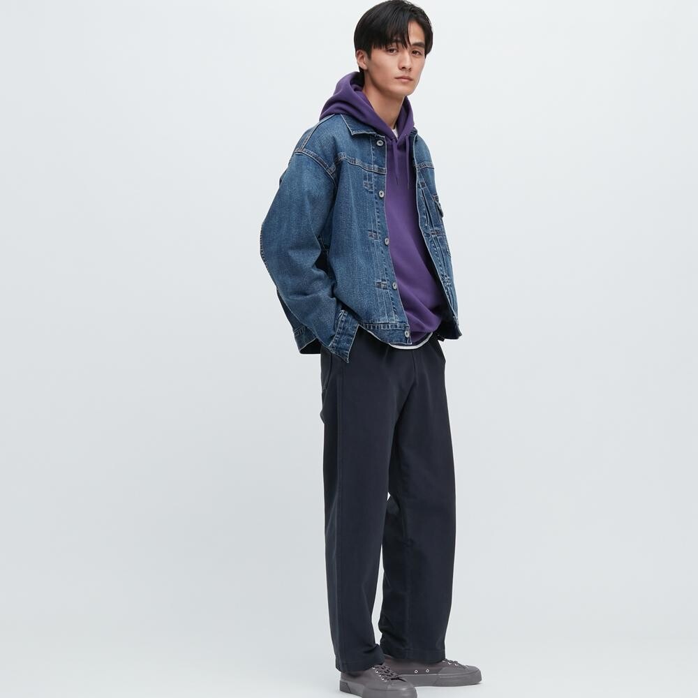 

Брюки спортивные унисекс Uniqlo, синий