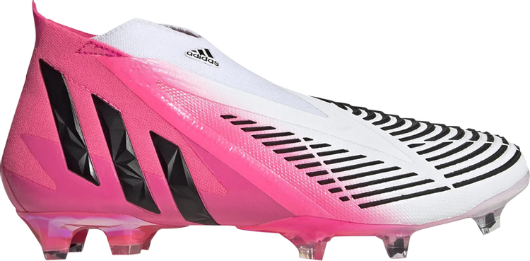 Бутсы Adidas Predator Edge LZ+ FG 'Solar Pink', розовый бутсы adidas predator edge fg gv7381 р р 38 5rus розовый