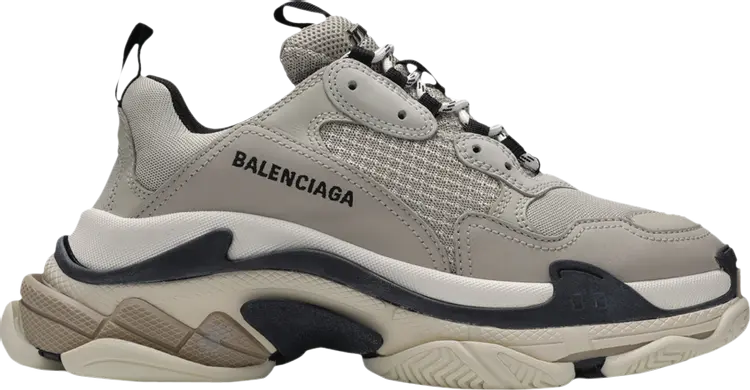 

Кроссовки Balenciaga Triple S Sneaker Beige Black, кремовый, Бежевый