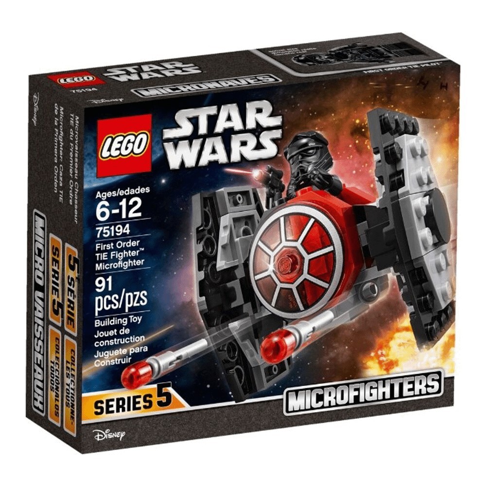 

Конструктор LEGO Star Wars 75194 Микрофайтер Истребитель СИД Первого Ордена