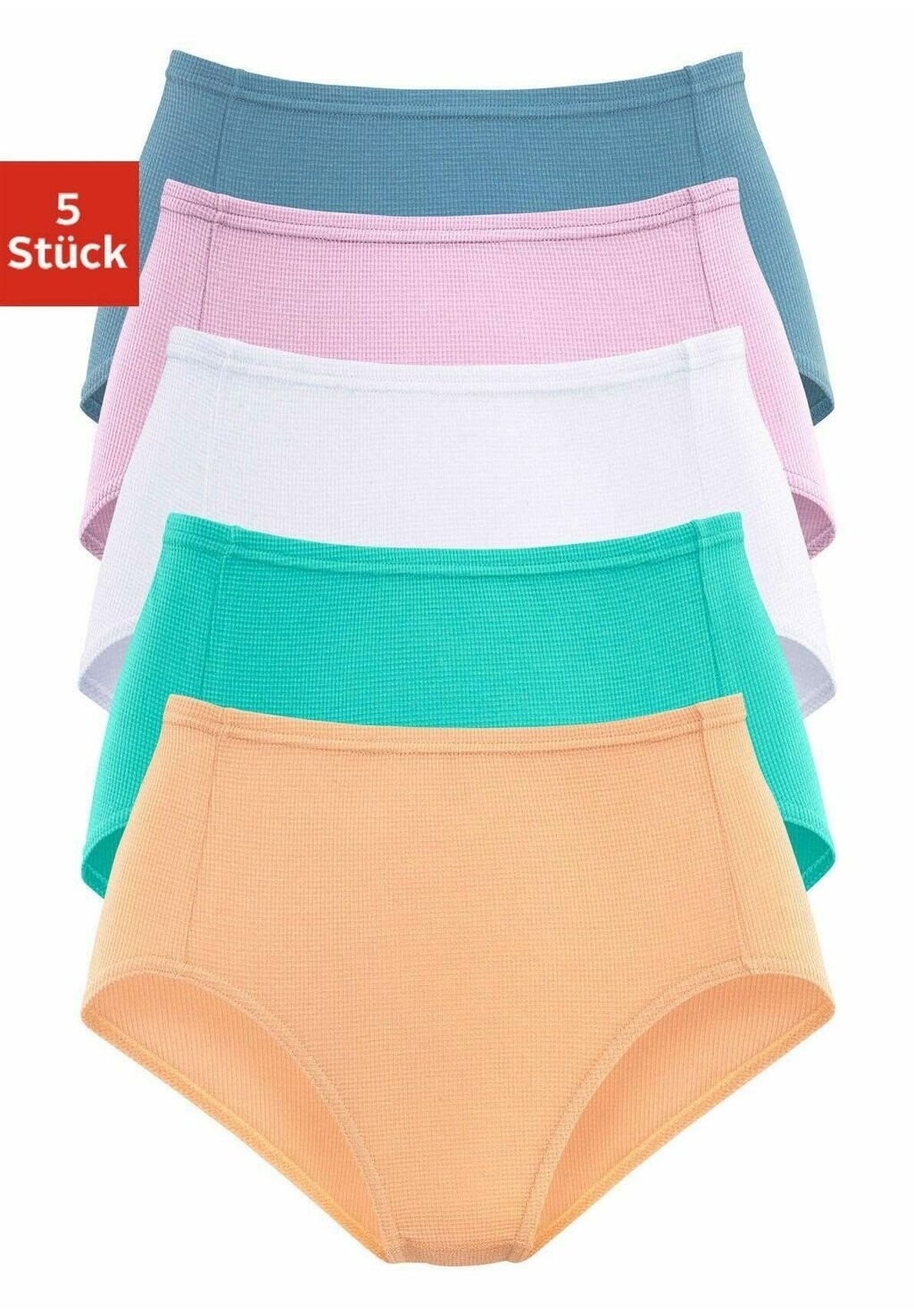 

Трусы 5 PACK LASCANA, белый