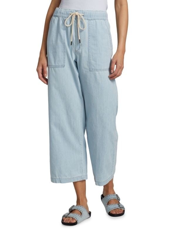

Джинсы Широкие Joe's Jeans Ellie с кулиской, синий