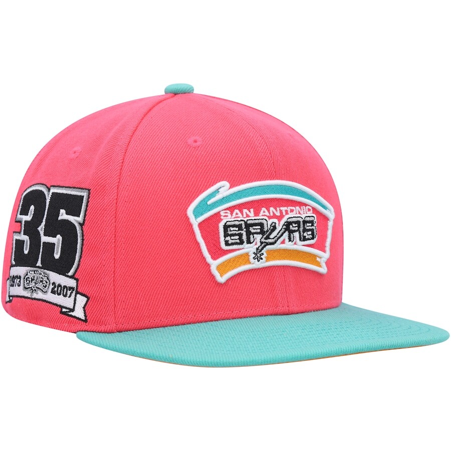 

Бейсболка Mitchell & Ness San Antonio Spurs, розовый