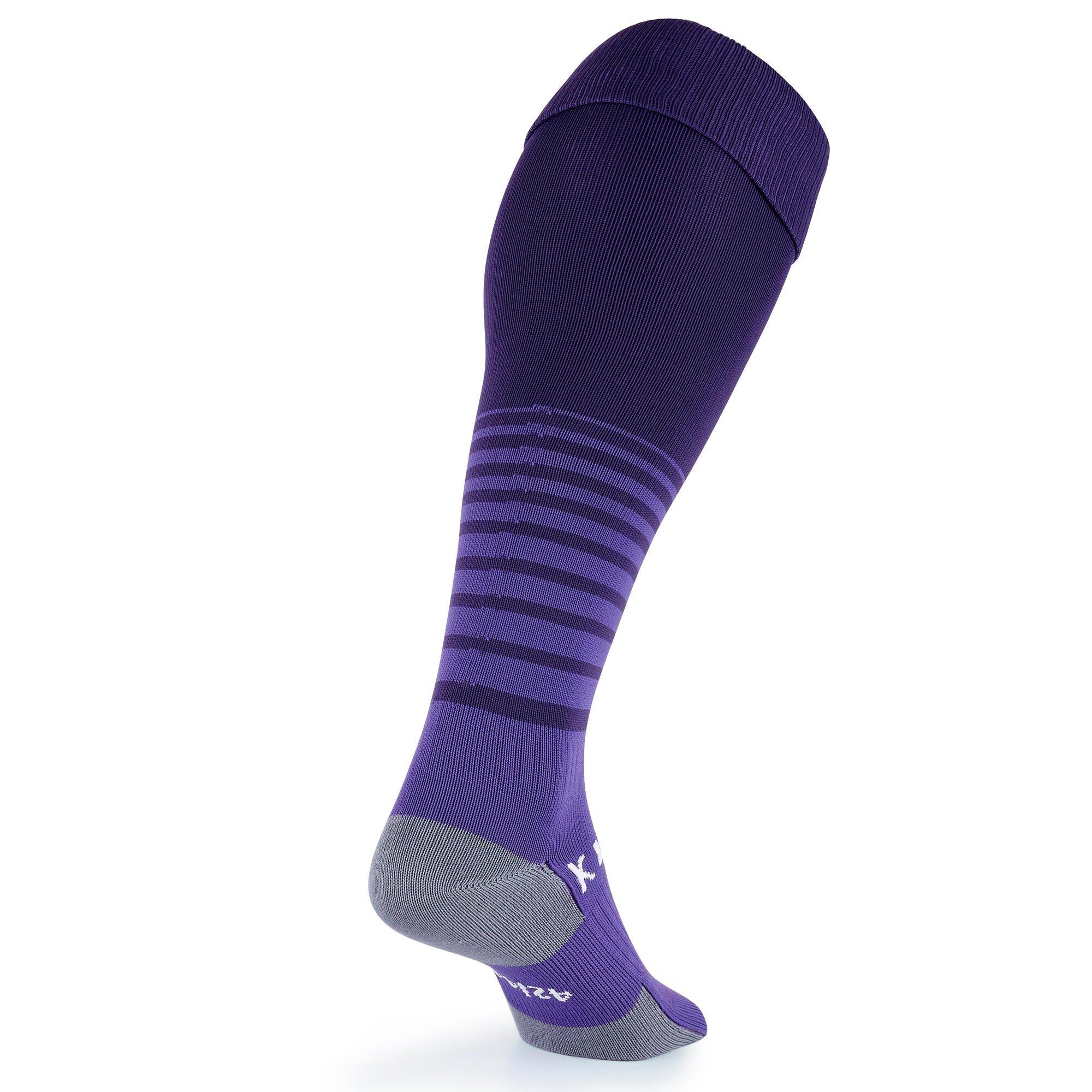 Футбольные носки Decathlon Viralto Club Kipsta, фиолетовый футбольные шорты для взрослых decathlon viralto club kipsta темно синий