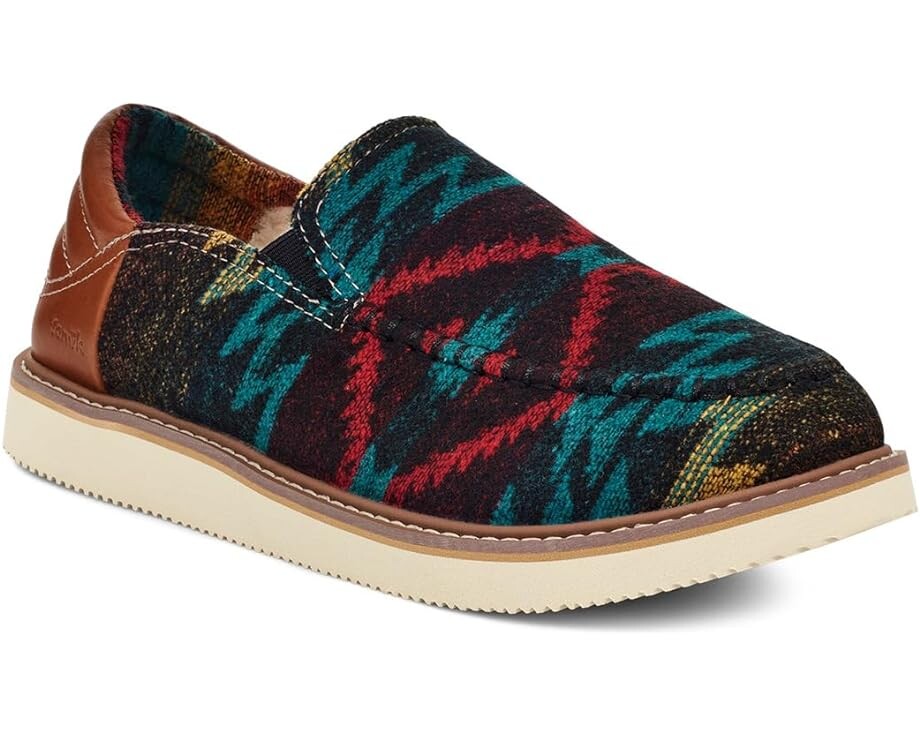 

Домашняя обувь Sanuk Cozy Vibe Low SL Donavon, цвет Geo Multi